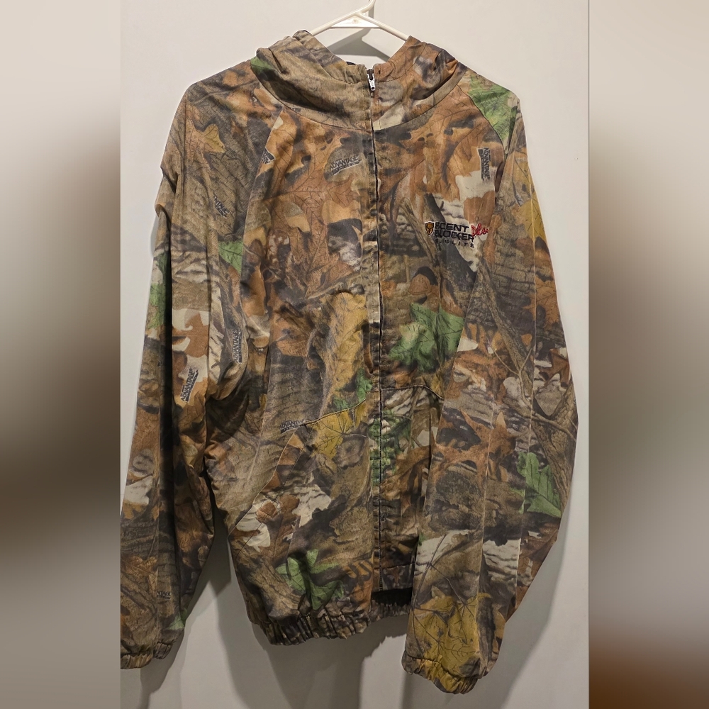 Scent Blocker Camo Hooded Jacket